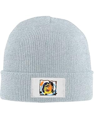 Kids Hats Hedging Portrait Painting Winter Warm Classic Knitted Cap Soft Beanies For Toddlers Boys Girls