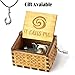 Sooye Moana Music Box- 18 Note Mechanism Antique Carved Music Box Crafts(Moana)