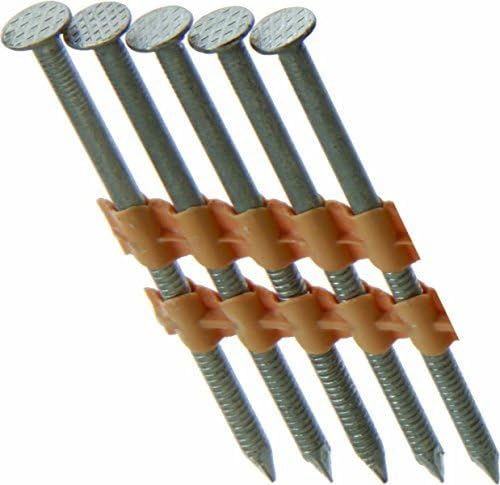 Grip Rite Prime Guard GR08RHG1M 21 Degree Plastic Strip Round Head Exterior Galvanized Collated Framing Nails, 2-3/8 x 0.113 by Grip Rite Prime Guard
