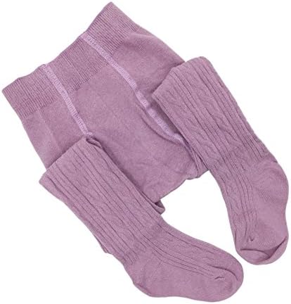 Girls Cable Knit Cotton Tights Leggings Stocking Pants