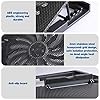 Tendak Laptop Cooling Pad, Laptop Cooler Cooling Pad, Laptop Cooling Bracket, with Two Turbo Fans, 2 USB Ports, 5…