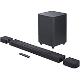 JBL Bar 1000: 7.1.4-Channel Soundbar with Detachable Surround Speakers, MultiBeam&trade;, Dolby Atmos&reg;, and DTS:X&reg;, Black (Renewed)