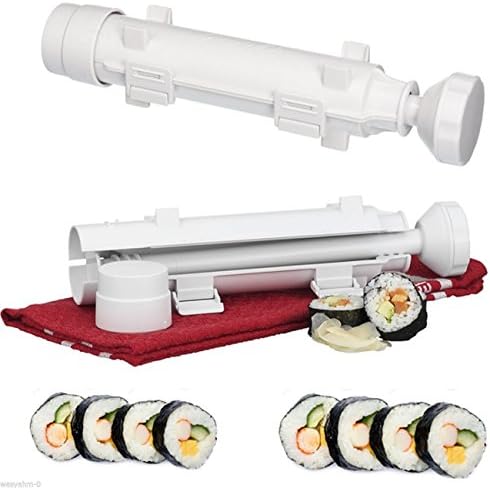 Bazooka Sushi Roller Kit- Sushezi Sushi Making kit- Sushi Rolls Made Easy