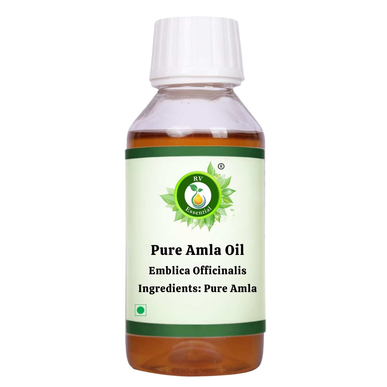 R V Essential Pure Amla Oil 100ml (3.38oz)- Emblica Officinalis (100% Pure and Natural Rare Herb Series)