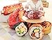 Skyseen 3D Simulation Sushi Rice Pillow & Home Decorative Creative Cushion & Vivid Plush Stuffed Toy