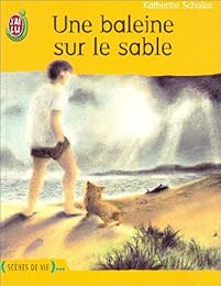 Une  baleine sur le sable