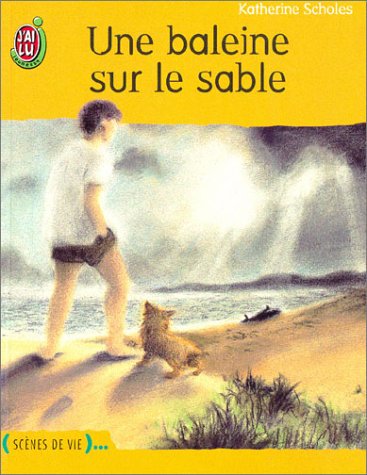 Une  baleine sur le sable