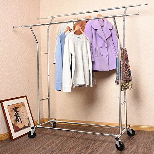 HOKEEPER 400 lbs Load Capacity Commercial Grade Clothing Garment Racks