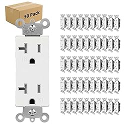 Micmi Decorator Receptacle Outlet, Standard