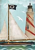 Sailing Summer House Flag Lighthouse Nautical 28