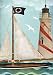 Sailing Summer House Flag Lighthouse Nautical 28" x 40"