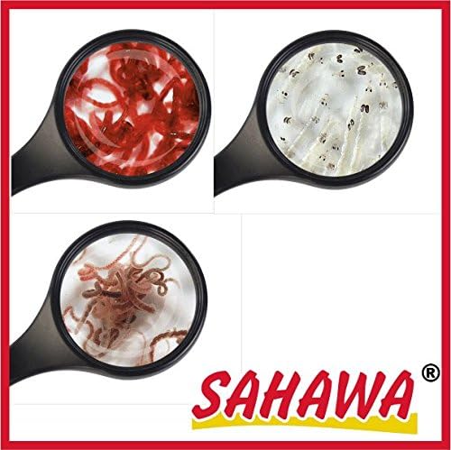 Live Food Package of 5 = 2x180ml Red + 2x180ml White Mosquito Larvae 1X180ML TUBI FEX by Sahawa®