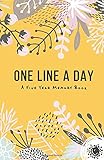 One Line A Day: A Five-Year Memory Book (5 Year Journal &hellip;