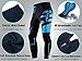 sponeed Cycling Pants Fleece Men's Bike Tights Padded Warm Up Bicycle Pant Windproof US M Blue
