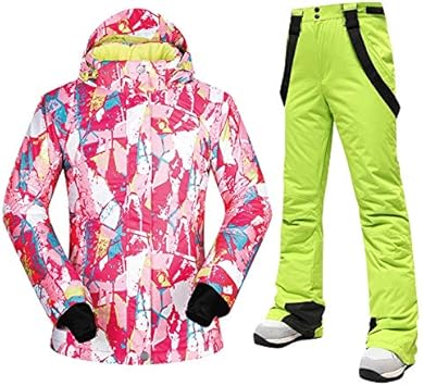 Amazon Co Jp スノーボードウェア 上下セット レディース ジャケット スノボウェア スキーウェア パンツ 2点セット セットアップ スキー場 防風 防水 撥水 透湿 Mtsw11 スポーツ アウトドア