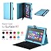 Elsse Premium Folio Case with Stand for Microsoft Surface Windows 8 RT (Does not fit Windows 8 Pro Version) - Blue