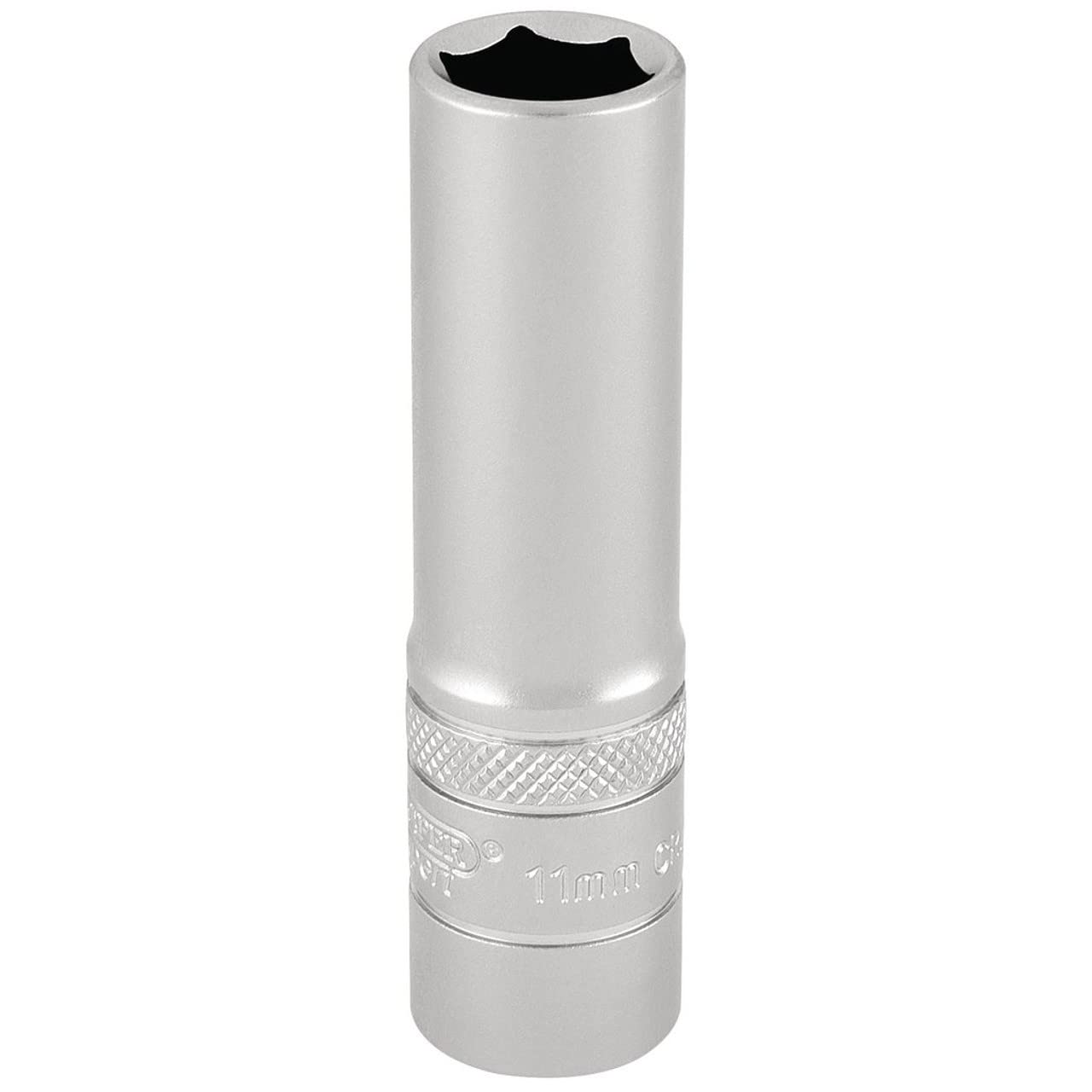 Draper 17544 Metric 3/8-Inch Square Drive Hi-Torq 6-Point Deep 11 mm Socket