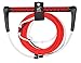 Airhead Dyneema Thermal Wakeboard Rope, 4 Sections, 75-Feet, Red
