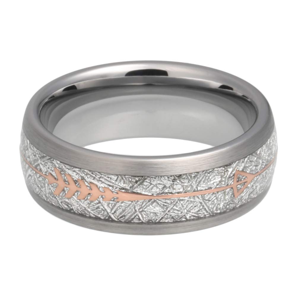 Itungsten 8mm Tungsten Carbide Rings For Men Women Wedding Bands