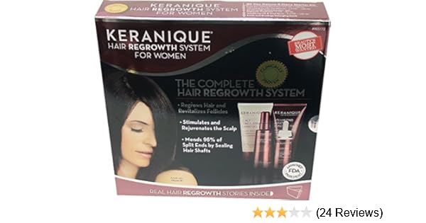 Amazon Com Keranique Complete Hair Regrowth System For Women