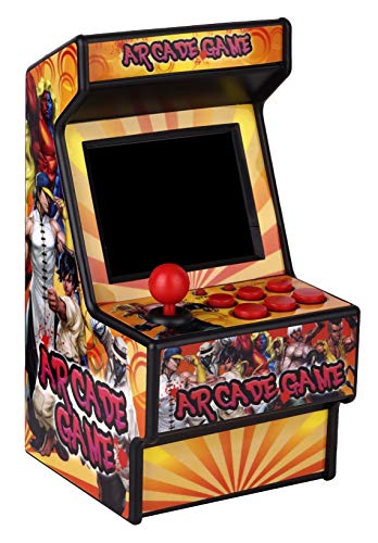 Mini Arcade Game Machine RHAC02 2.8Inch 156 Classic Handheld Games Portable Machine for Kids with Eye-Protected Screen Golden Security - Thumbnail 6