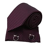 EAC1C01 Designer Goods Classic Silk Checkers Mens Necktie Multicolors By Epoint