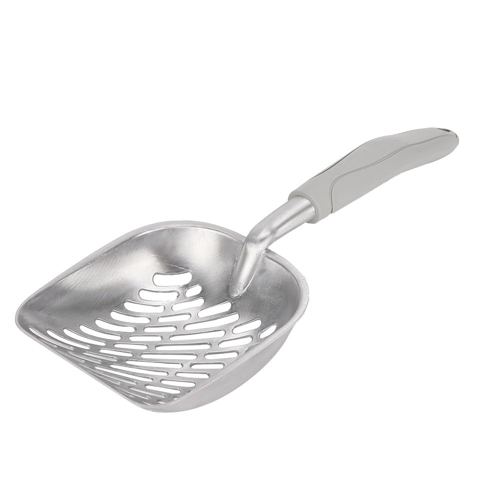 KUIDAMOS Portable Cat Litter Shovel with Handle 36x13x4cm – Durable & Easy-Clean Litter Scoop for Cats, Ideal for Clumping Litter, Space-Saving Design