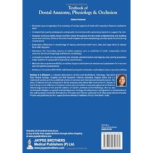 Textbook of Dental Anatomy, Physiology and Occlusion