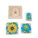 Montessori Materials Sunflower Development Puzzle for Early Preschool Learning Toy