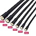 Length 35cm Handled Urethral Stretching Bladder Toys Relieve Stress Toys For Men Relaxing (5.5mm(dia), black)
