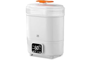 BRBLUERISE Baby Bottle Sterilizer and Dryer 4-in-1 Electric Steam Bottle Sanitizer for Baby stuffs, Baby Bottles & Breast Pump Accessories