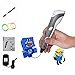 CCTREE 3D Printer Printing Pen for Kids Art & Craft Making 3D Drawing Modeling and Education with 3 Rolls Filament Refills and 1PCS Spatula (Grey)