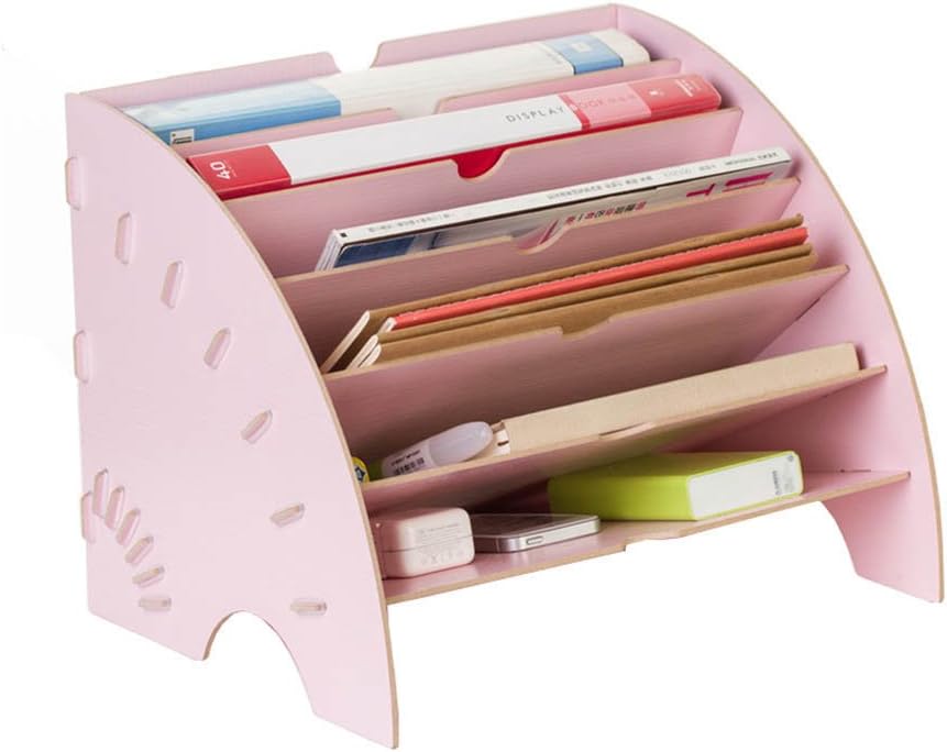 YUMU Desk Organiser Wooden Storage Boxes Desktop Sorter DH1045