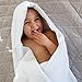 Premium 100% Cotton Hooded Baby and Toddler Bath Towel by Parker Baby Co. - Toddler, Organic