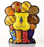 Romero Britto Miniature Lion Pop Art Figurine