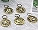 FunTags Bronze Breeds Customized Dog Head 3D Effect Dog ID Tag,High-Relief Copper Dog Tag,Personalized Stainless Steel Front&Back Laser Engraving Dog Name Tag,German Shepherd Tag