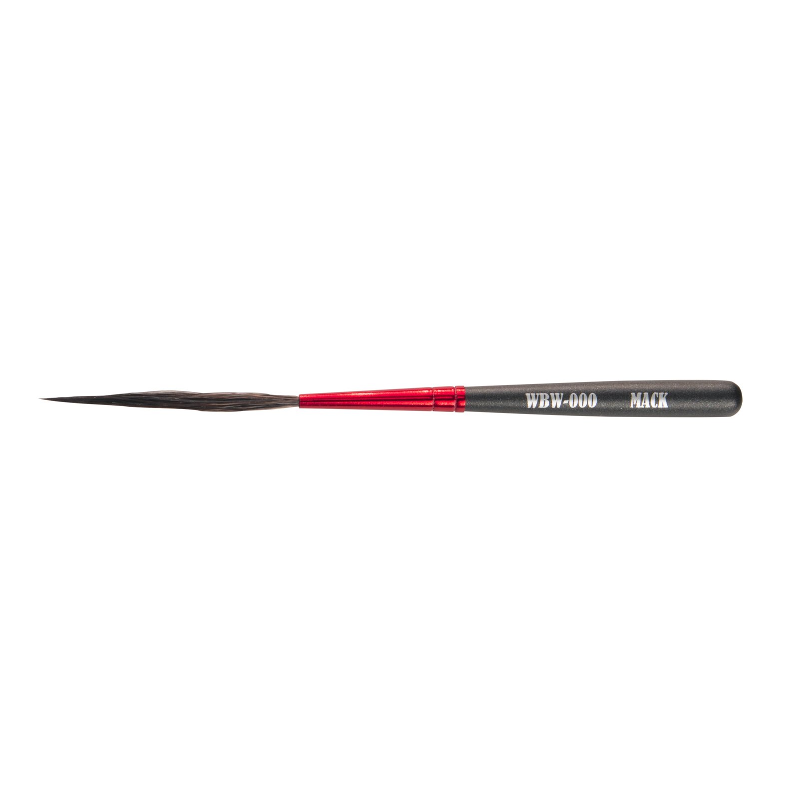 Andrew Mack Wizard Black Widow Scroll Striper Brush Series WBW Size 000 by Andrew Mack Brush