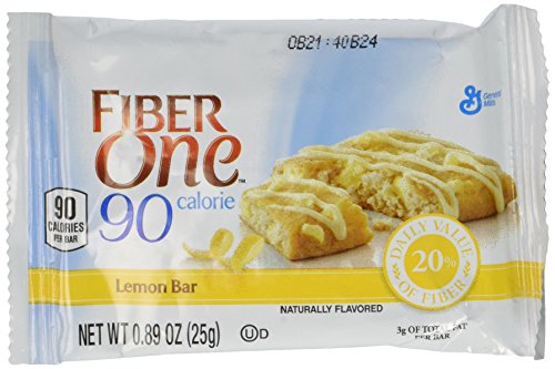 Fiber One 90 Calorie Bar, Lemon Bar, 38 Count Value Box (Lemon Bar, 38 Count Box)