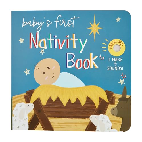 Mud Pie Children Nativity Sound Book; 6 1/4" x 6 1/4"