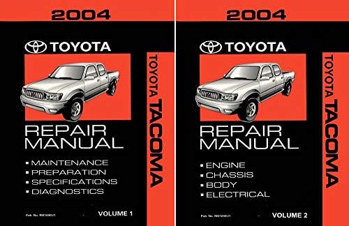 Amazon Com Bishko Automotive Literature 2004 Toyota Tacoma Shop Service Repair Manual Book Engine Drivetrain Oem Automotive