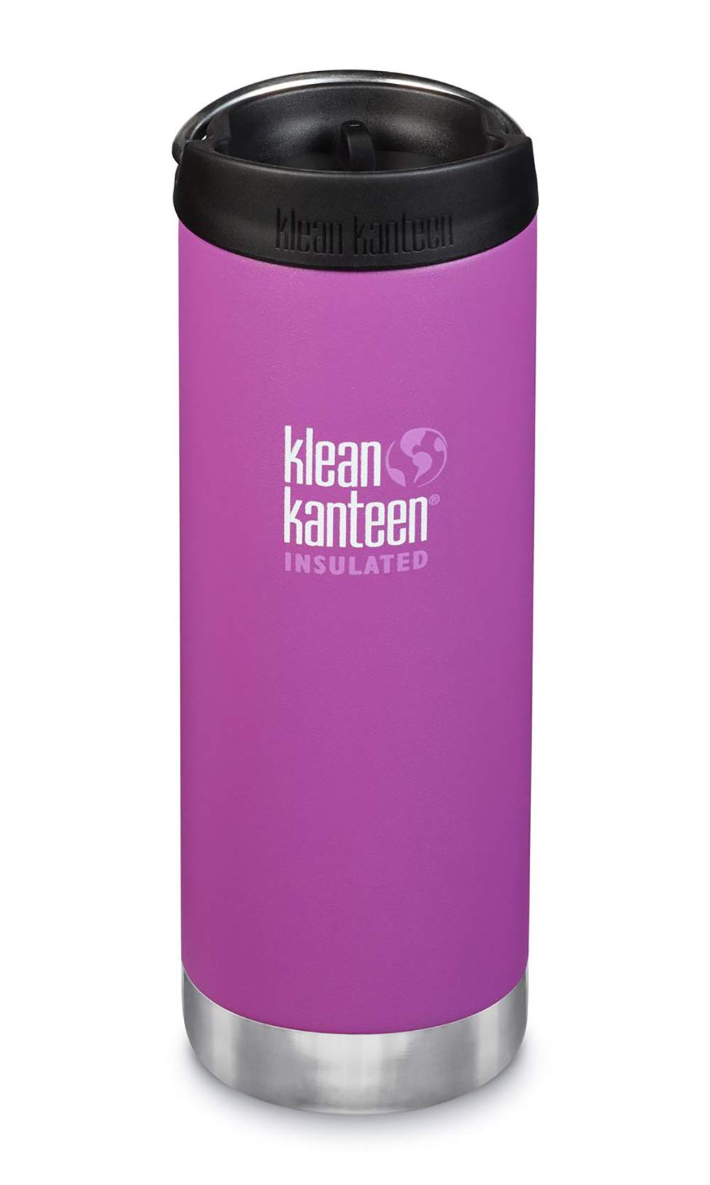 Klean Kanteen Unisex - Adult TKWide VI Drinking Bottle, Berry Bright (Matte), 473 ml
