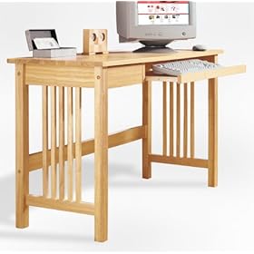 Mission Computer Desk - Natural