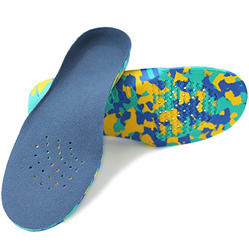 Ailaka Kids Orthotic Cushioning Arch Support Shoe Insoles, Children EVA