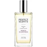 Perfect Scents Fragrances, Inspired by Eliz.abeth Tay.lor&rsquo;s White Diam.onds | Women&rsquo;s Eau de Toilette, CLEAN, Vegan, Paraben-Free, Never Tested on Animals, 3.4 fl.oz.