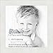ArtToFrames 10x10 Inch White Picture Frame, This 1.25