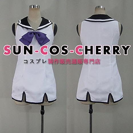 Amazon サイズ選択可 コスプレ衣装 V 570 極黒のブリュンヒルデ 黒羽 寧子 くろは ねこ セーラー服 男性sサイズ コスプレ 仮装 通販