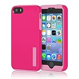 Incipio iPhone 5S Case, Dualpro for iPhone 5 5SE SE 2-Piece Tough Protection Hybrid cover for Shock absorption with TPU-Pink/Pink