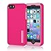 Incipio iPhone 5S Case, Dualpro for iPhone 5 5SE SE 2-Piece Tough Protection Hybrid cover for Shock absorption with TPU-Pink/Pink