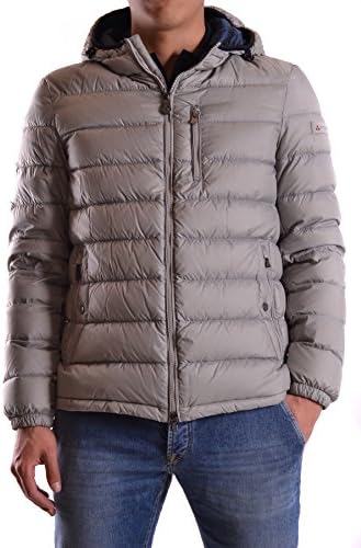 PEUTEREY MEN'S MCBI235027O GREY POLYESTER DOWN JACKET