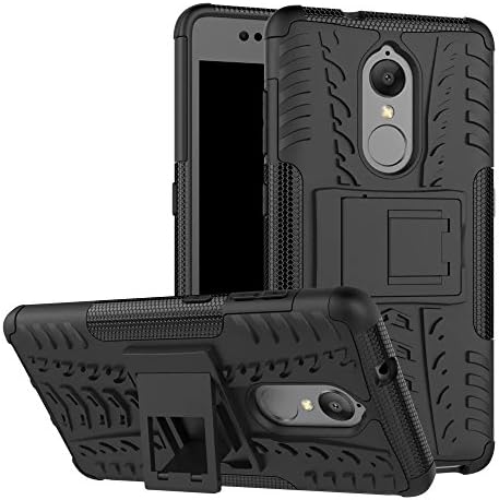 Lenovo K8 case,Stylish cover GOGME [Tough Armor Series]Rugged TPU/PC Double layer Hybrid Armor, Anti-Scratch PC back panel + Shockproof TPU Inner protective +foldable holder,perfectly adapted to your Lenovo K8.black